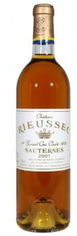 Sauternes - Chateau Rieussec 2001 - 95/100 - Drinken tot 2045